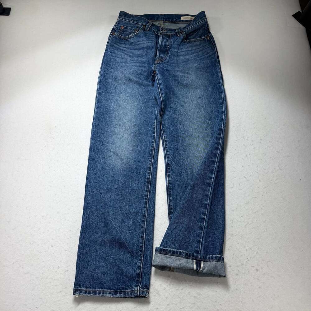 Levi's 501 '90s Straight Fit Selvedge Denim - Picture 2 of 8